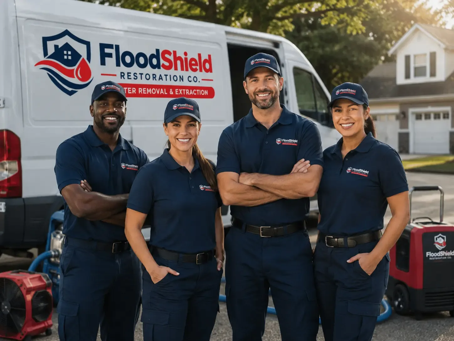 Flood Damage Restoration company in Germantown, IL